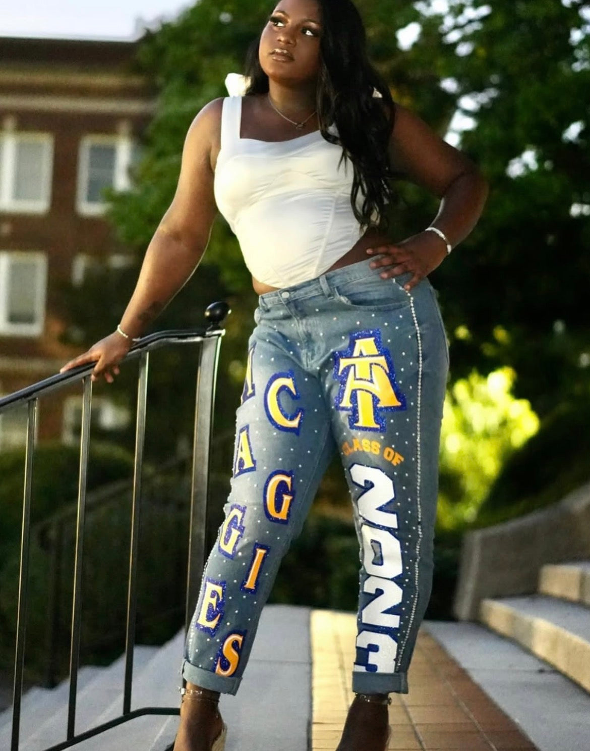 Personalized Denim Jeans