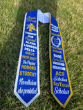 Personalized Full Glitter Dual Trim Stole