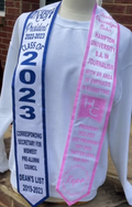 Personalized Two Tone Stole