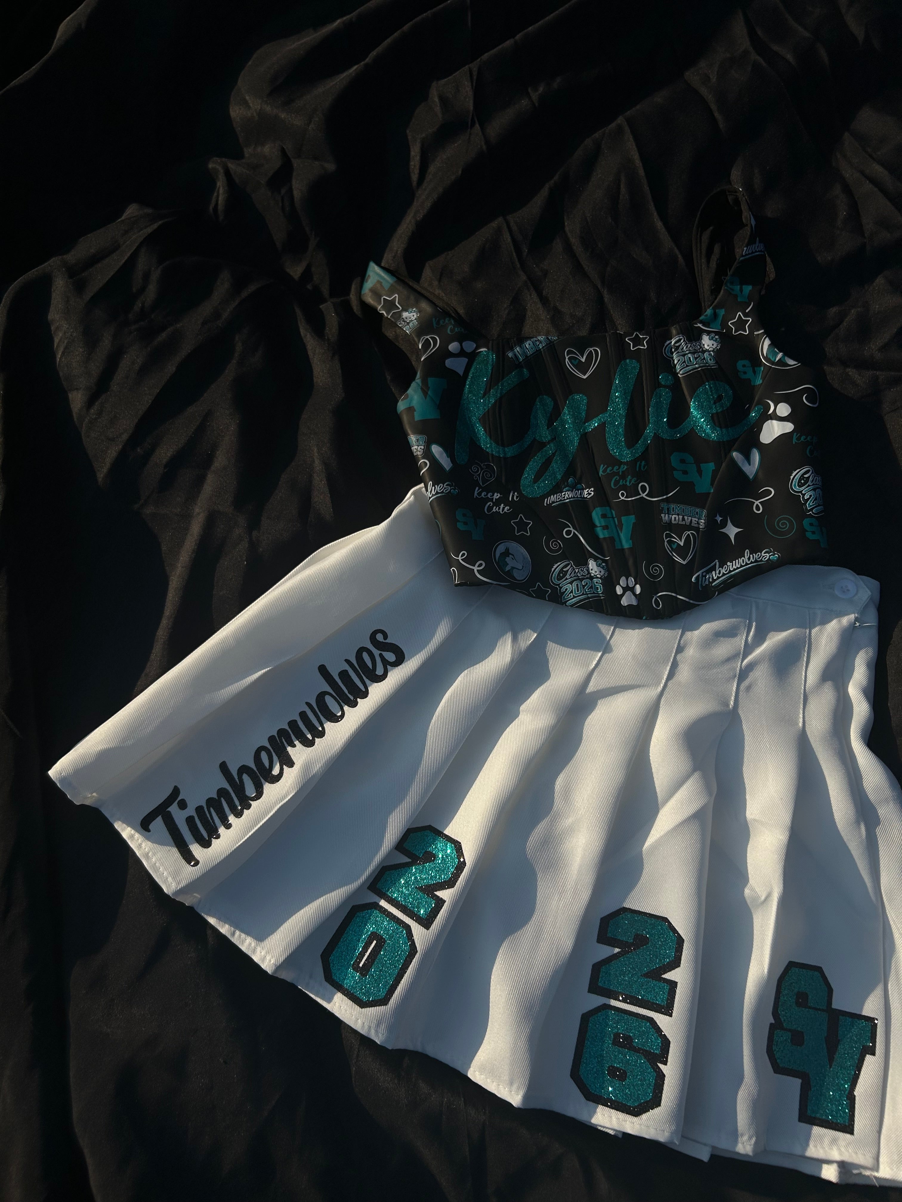 Personalized Corset & Skirt Set