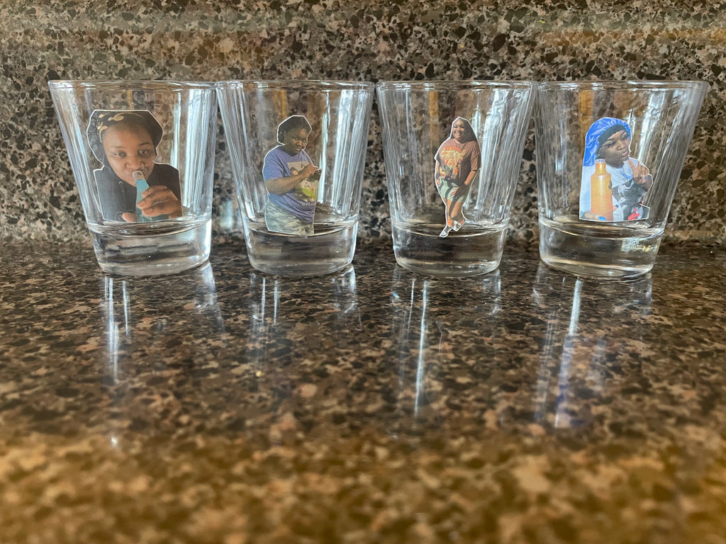 Personalized shot glasses