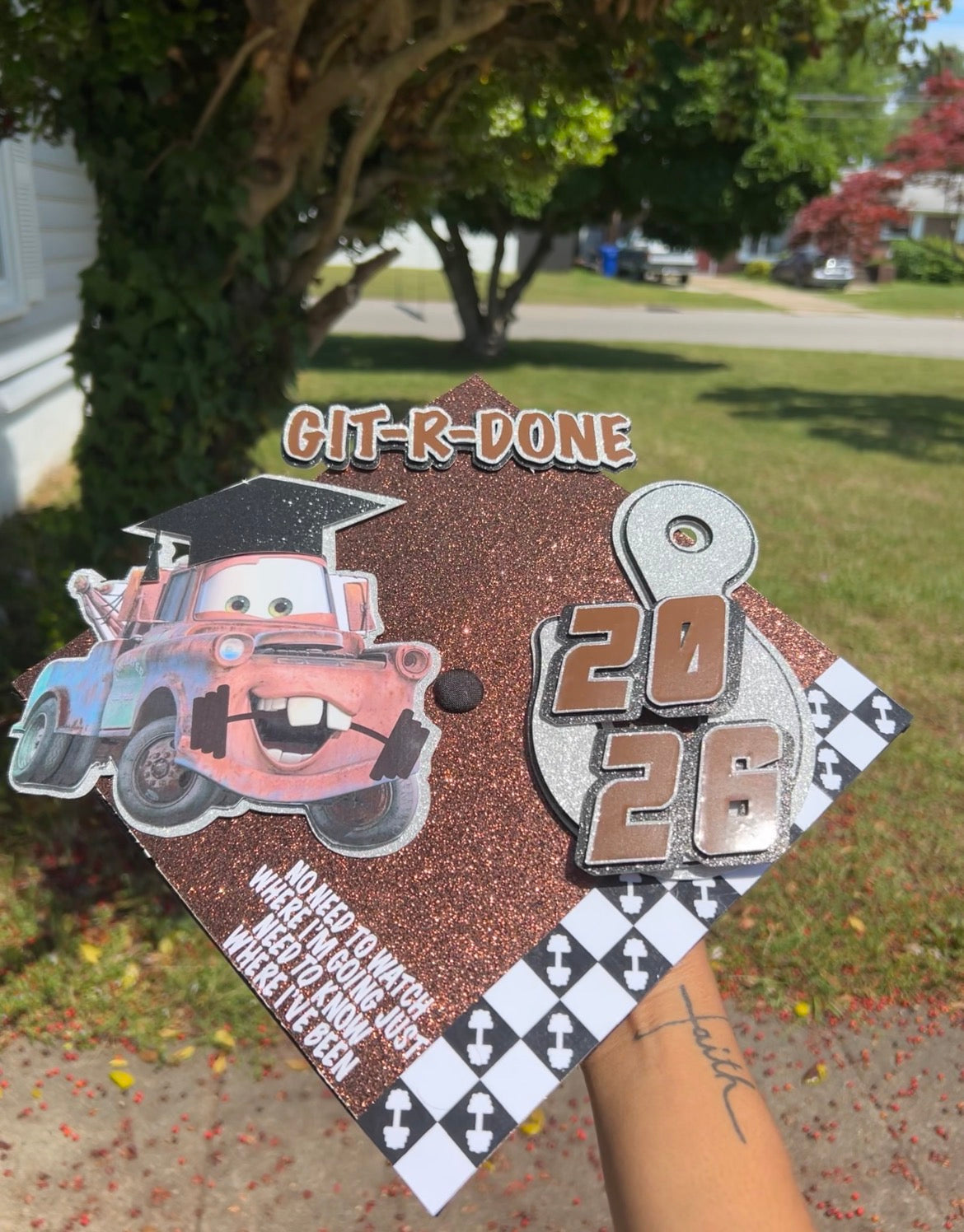 Personalized 3D Grad Cap Topper
