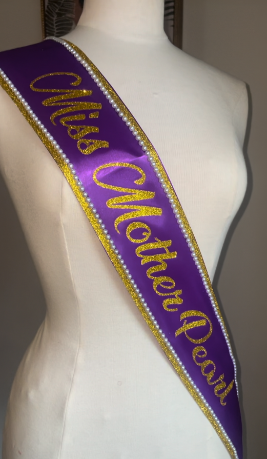Personalized Sash